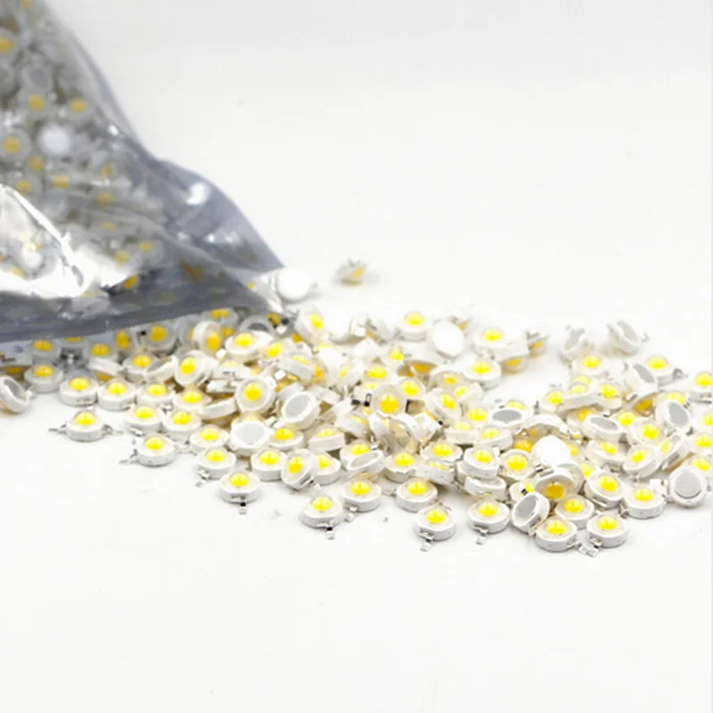 10-1000Pcs LED COB Lamp Chip 1W 3W 3.2-3.6V Input 100-220LM Mini LED Bulb Diode SMD For DIY LED Floodlight Spotlight Downlight
10-1000Pcs LED COB Lamp Chip 1W 3W 3.2-3.6V Input 100-220LM Mini LED Bulb Diode SMD For DIY LED Floodlight Spotlight Downlight