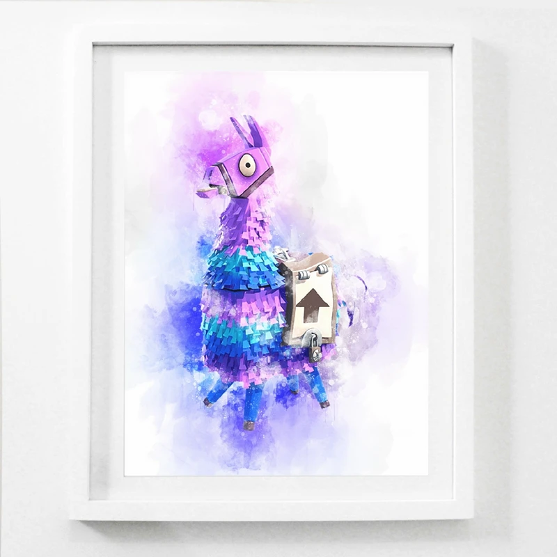 Hot Competitive Shooting Game Poster Llama Canvas Art Prints Canvas Painting For Xbox PS4 Game Room Wall Decor
Hot Competitive Shooting Game Poster Llama Canvas Art Prints Canvas Painting For Xbox PS4 Game Room Wall Decor