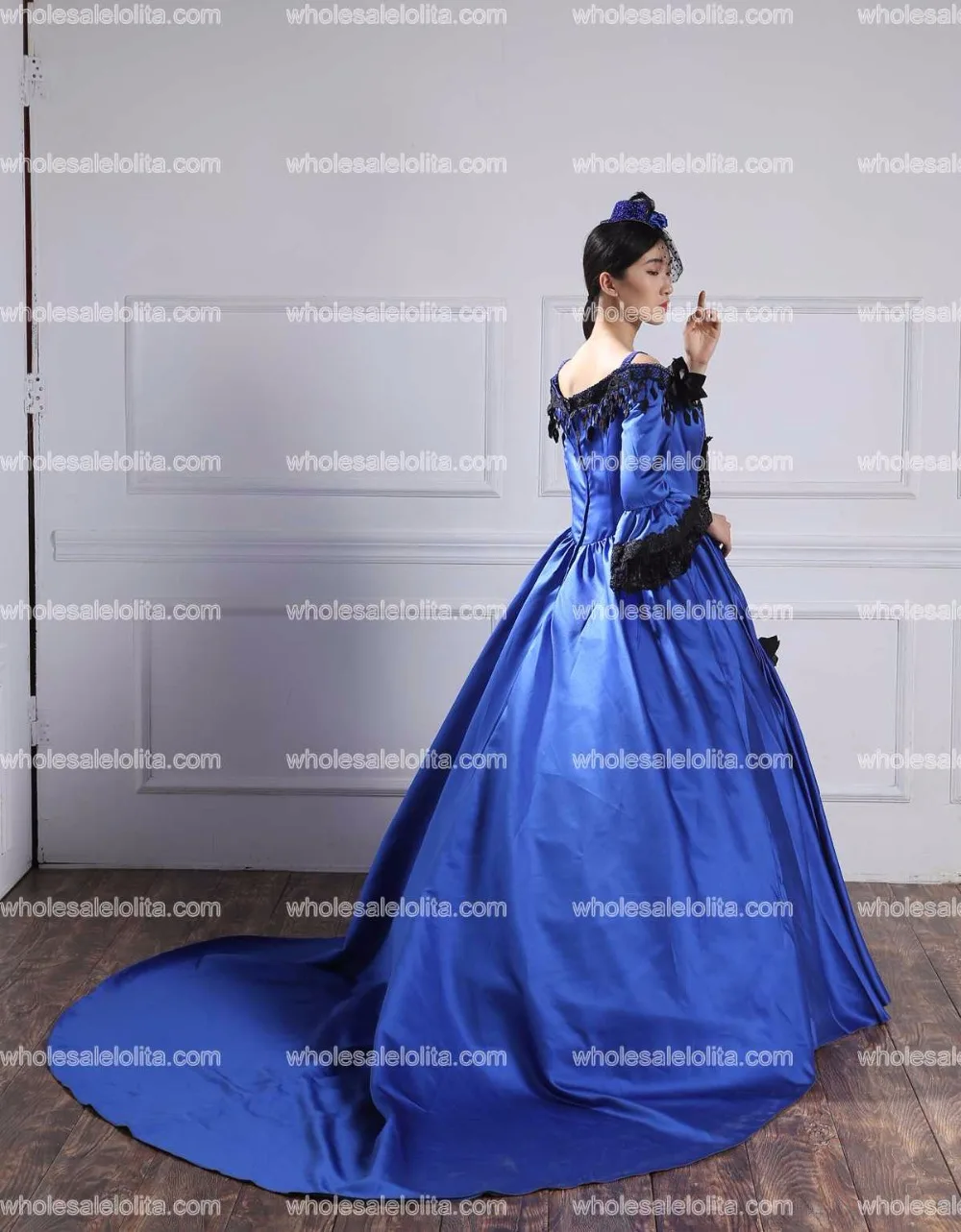 18th Century Marie Antoinette Dresses Renaissance Medieval Long Tailing Victorian Costumes
18th Century Marie Antoinette Dresses Renaissance Medieval Long Tailing Victorian Costumes