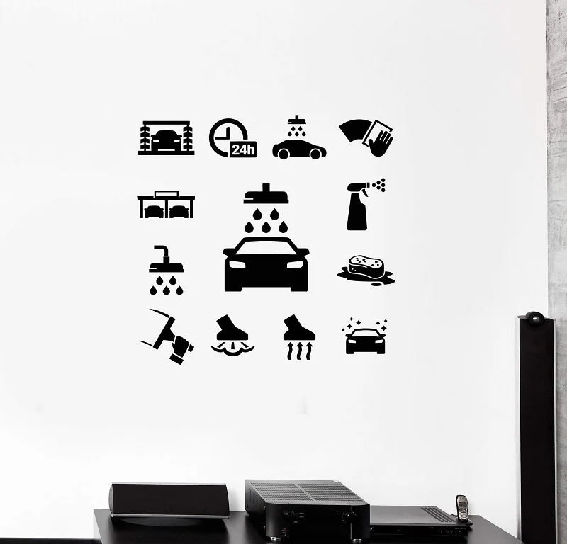 Car wall sticker, vinyl wall decal, car wash service car wash shop decoration, garage art decoration sticker mural QC11
Car wall sticker, vinyl wall decal, car wash service car wash shop decoration, garage art decoration sticker mural QC11
