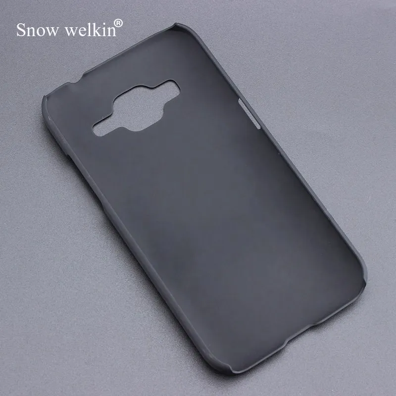 Прорезиненный матовый пластиковый жесткий чехол Snow Welkin для Samsung Galaxy Core Prime LTE SM G360