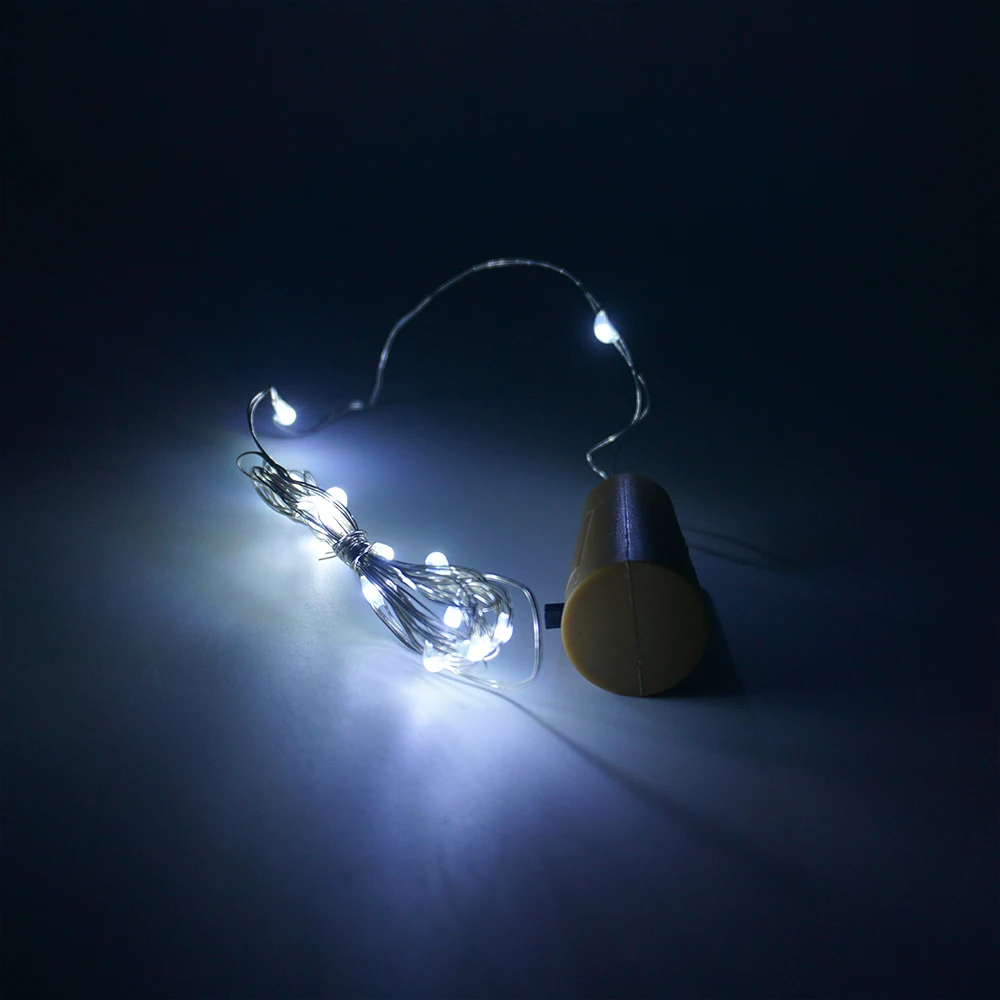 Battery Operated Led Wine Bottle Cork Lights Colorful Wine Stopper Copper Wire String
Battery Operated Led Wine Bottle Cork Lights Colorful Wine Stopper Copper Wire String