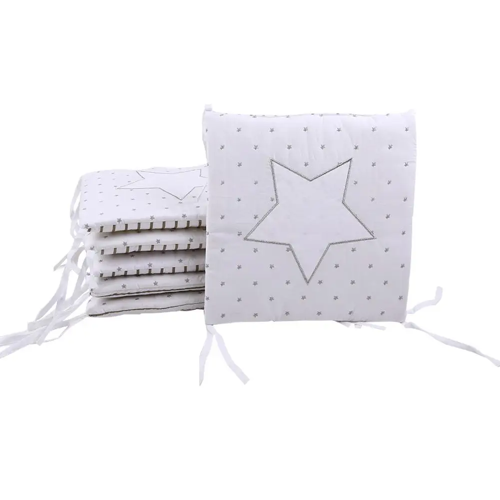 2018 New Star Pattern Baby Bed Around Embroidered Cotton Cartoon Baby Cushion Baby Bedding Bed Bumper
2018 New Star Pattern Baby Bed Around Embroidered Cotton Cartoon Baby Cushion Baby Bedding Bed Bumper
