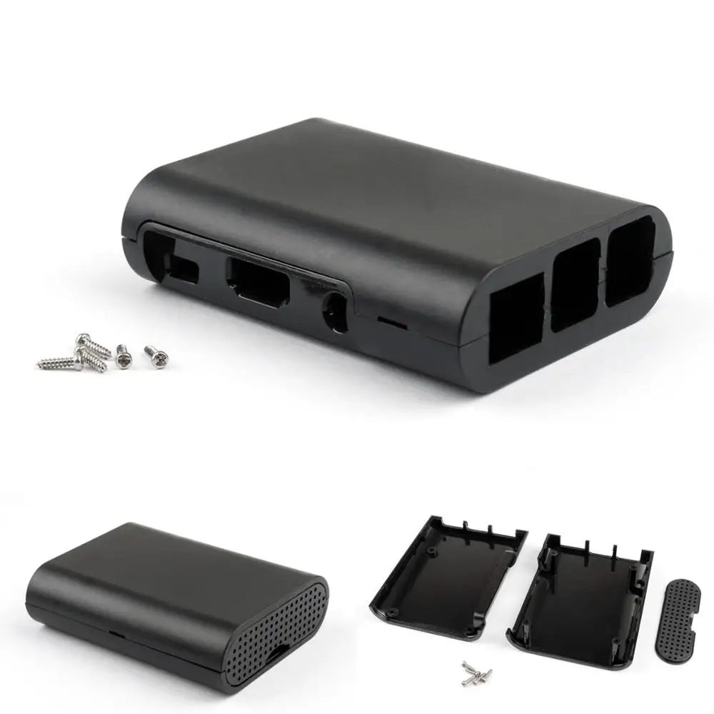 For Raspberry Pi 3 Model Case Enclosure Cover Shell ABS Plastic Box Pi 2 B Model B + With Aluminum Heatsink
For Raspberry Pi 3 Model Case Enclosure Cover Shell ABS Plastic Box Pi 2 B Model B + With Aluminum Heatsink