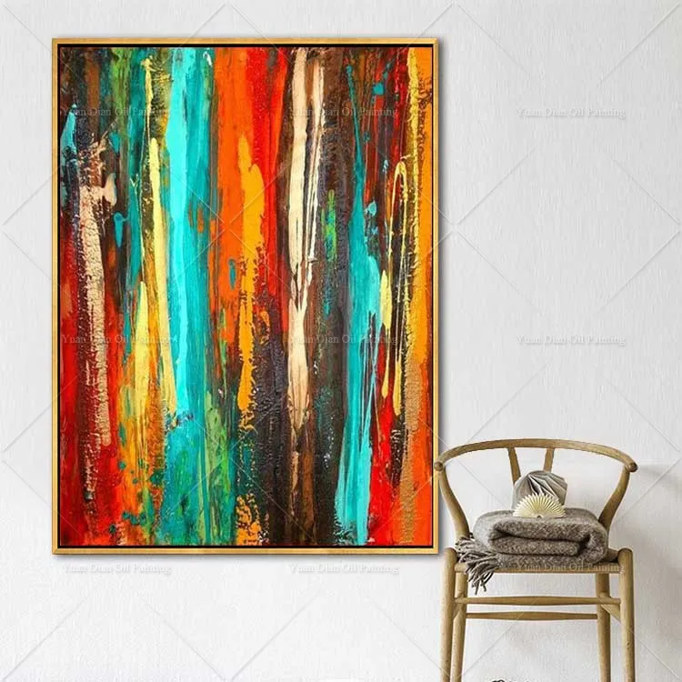 100% Hand Painted Abstract Hecorative Hand-painted Oil Painting On Canvas Abstract Bright Colorful Best Skilled Hand Painted
100% Hand Painted Abstract Hecorative Hand-painted Oil Painting On Canvas Abstract Bright Colorful Best Skilled Hand Painted