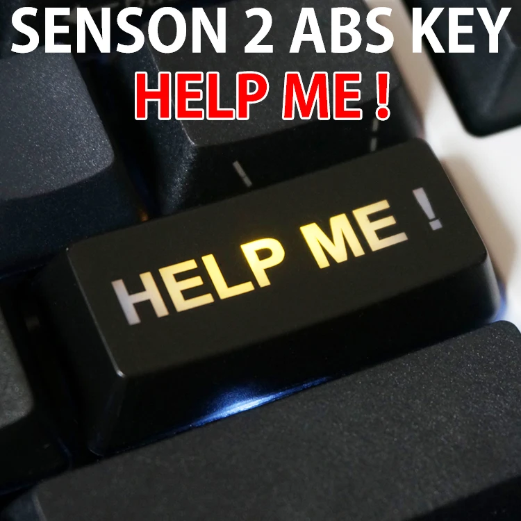 Novelty Shine Through Keycaps ABS Etched, light,Shine-Through help me! enter oem profile red black
Novelty Shine Through Keycaps ABS Etched, light,Shine-Through help me! enter oem profile red black
