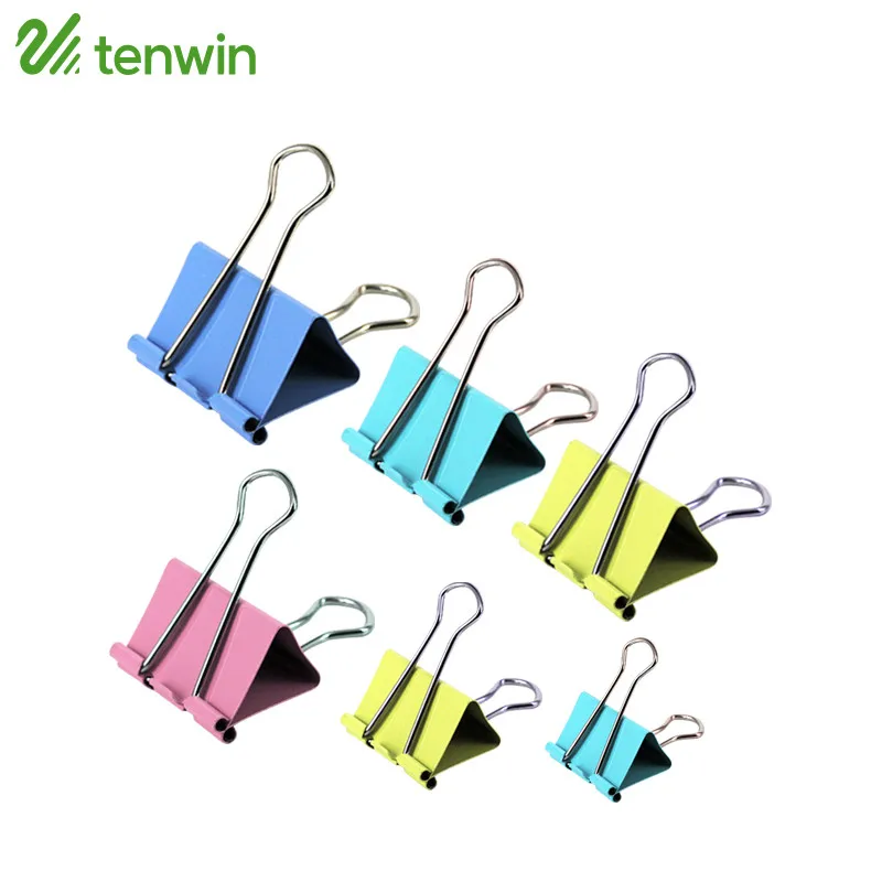 24 pcs/lot 41mm Large Metal Bulldog Clips Binder Clip Shaped Paper Clips Photo Holder Memo Clamps Office School Supplies
24 pcs/lot 41mm Large Metal Bulldog Clips Binder Clip Shaped Paper Clips Photo Holder Memo Clamps Office School Supplies