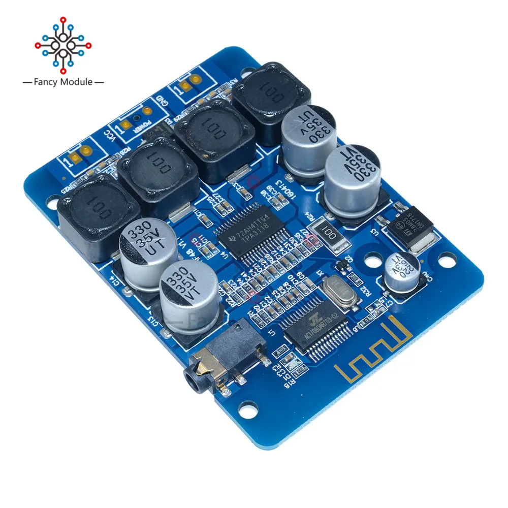 TPA3118 2x30 Вт Цифровой Bluetooth аудио приемник двойной стерео усилитель мощности плата
TPA3118 2x30 Вт Цифровой Bluetooth аудио приемник двойной стерео усилитель мощности плата