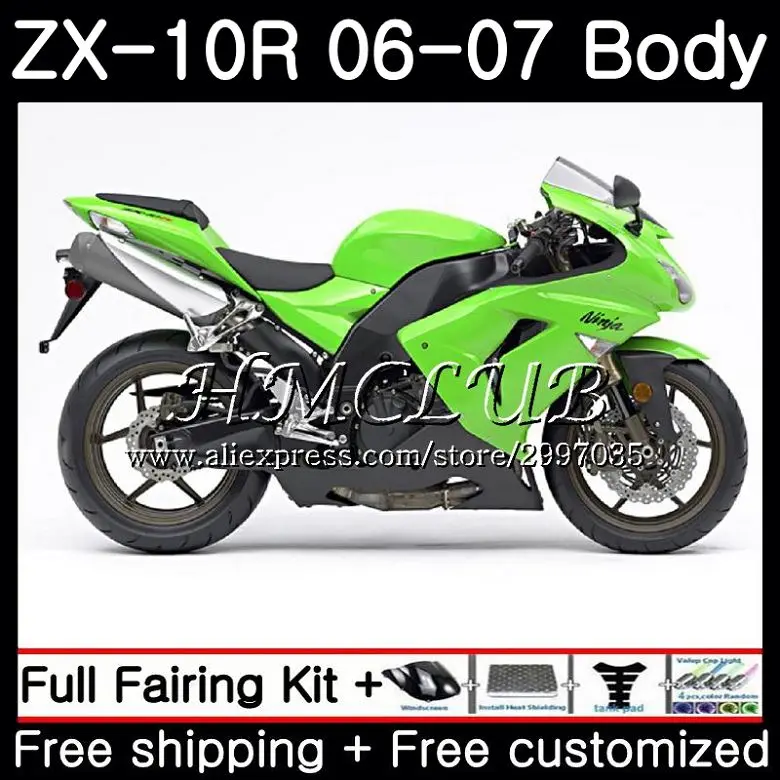 Кузов, зеленого и черного цвета для KAWASAKI NINJA ZX1000C ZX-10R 2006 2007 61HC. 15 ZX1000 C ZX 10 сотрудников отдела исследований ZX 10R 06 07 ZX10R 06 07 обтекатель
Кузов, зеленого и черного цвета для KAWASAKI NINJA ZX1000C ZX-10R 2006 2007 61HC. 15 ZX1000 C ZX 10 сотрудников отдела исследований ZX 10R 06 07 ZX10R 06 07 обтекатель