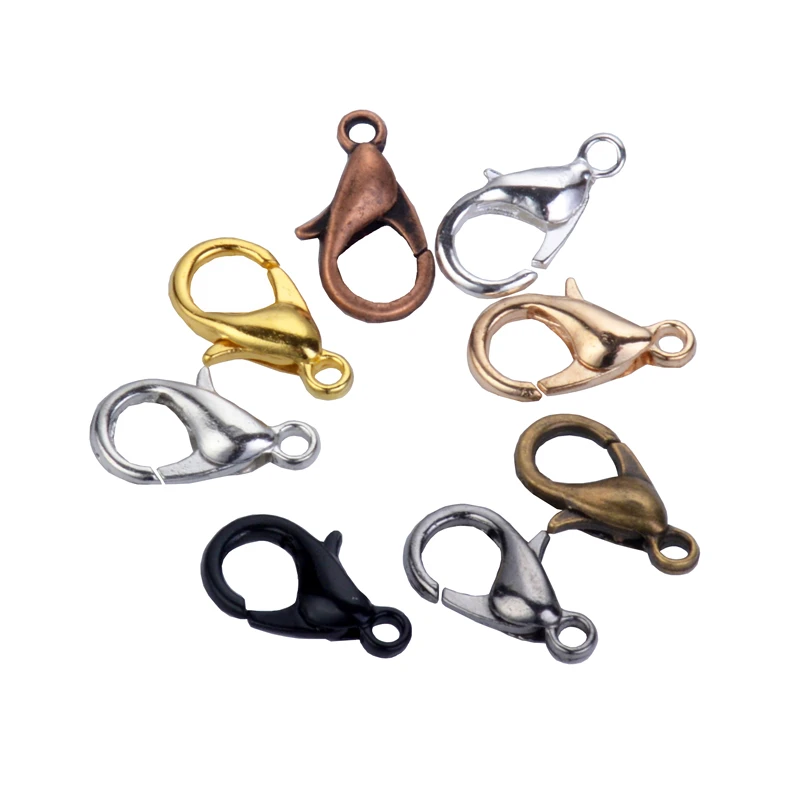 12*6mm 10*5mm 50pcs/lot Fashion Jewelry Findings,Alloy antique bronze/gold lobster clasp Hooks for necklace&bracelet chain
12*6mm 10*5mm 50pcs/lot Fashion Jewelry Findings,Alloy antique bronze/gold lobster clasp Hooks for necklace&bracelet chain