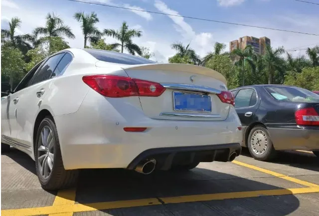 rear spoiler for Infiniti Q50 Sedan 2013-2019 high quality Diffuser PP material Q50 Q50S Primer and paint color
rear spoiler for Infiniti Q50 Sedan 2013-2019 high quality Diffuser PP material Q50 Q50S Primer and paint color