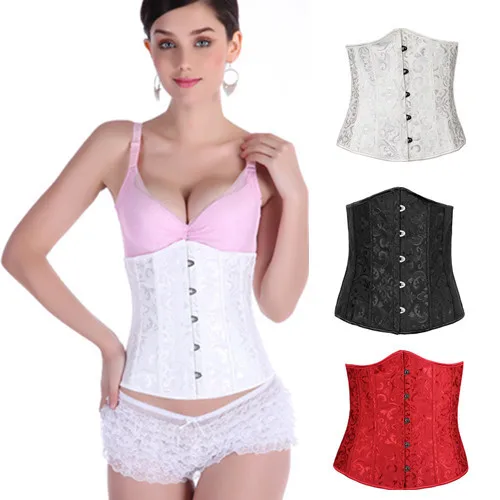 Dobby Waist Trainer Corsets And Bustiers Chest Binder Steel Boned Short Corselet Cincher Women Beauty Body Hot Shaper Girdle
Dobby Waist Trainer Corsets And Bustiers Chest Binder Steel Boned Short Corselet Cincher Women Beauty Body Hot Shaper Girdle