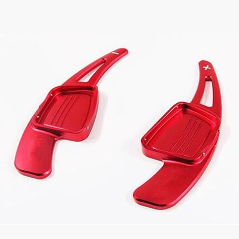 1 Pair Aluminum Steering Wheel Shift Paddle Extension Shifter Replacement For TTS 2015 2016 -Red Colour
1 Pair Aluminum Steering Wheel Shift Paddle Extension Shifter Replacement For TTS 2015 2016 -Red Colour