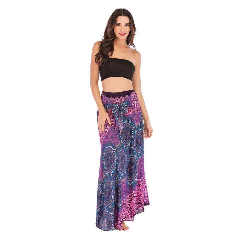 Spring Summer Skirt Womens 2019 Long Hippie Bohemian Gypsy Boho Flowers Elastic Floral Print Skirt Beach Ankle-length Skirt #zer
Spring Summer Skirt Womens 2019 Long Hippie Bohemian Gypsy Boho Flowers Elastic Floral Print Skirt Beach Ankle-length Skirt #zer