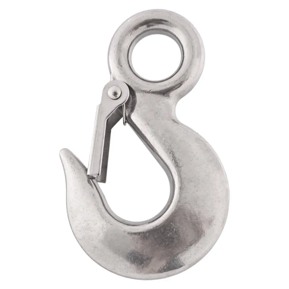 1pcs 0.75T 304 Stainless Steel Marine Trigger Circular Rotary Eye Part Lifts Dark Hue Hanging 750KG Workload Limit Silver
1pcs 0.75T 304 Stainless Steel Marine Trigger Circular Rotary Eye Part Lifts Dark Hue Hanging 750KG Workload Limit Silver