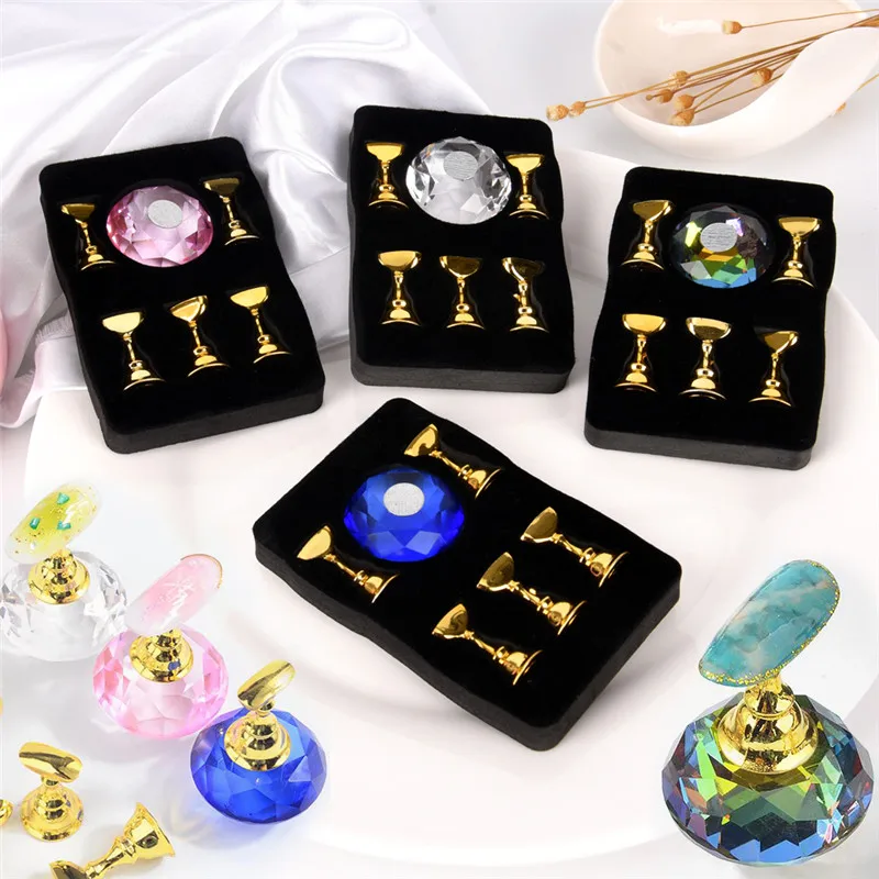 1 Set Nail Art Polish Holder Showing Shelf Magnetic Training Nail Display Oval Crystal Practice Stand DIY Manicure Tool Hot Sale
1 Set Nail Art Polish Holder Showing Shelf Magnetic Training Nail Display Oval Crystal Practice Stand DIY Manicure Tool Hot Sale