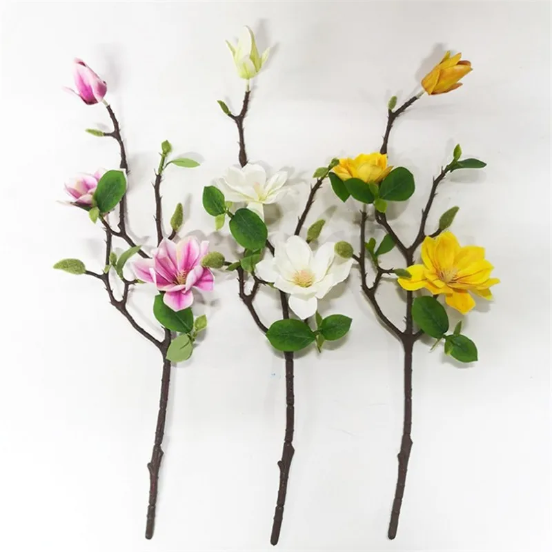 10pcs Fake Latex Magnolia 20.87" Length Simulation Real Touch Magnolias Flower for Wedding Home Decorative Artificial Flowers
10pcs Fake Latex Magnolia 20.87" Length Simulation Real Touch Magnolias Flower for Wedding Home Decorative Artificial Flowers