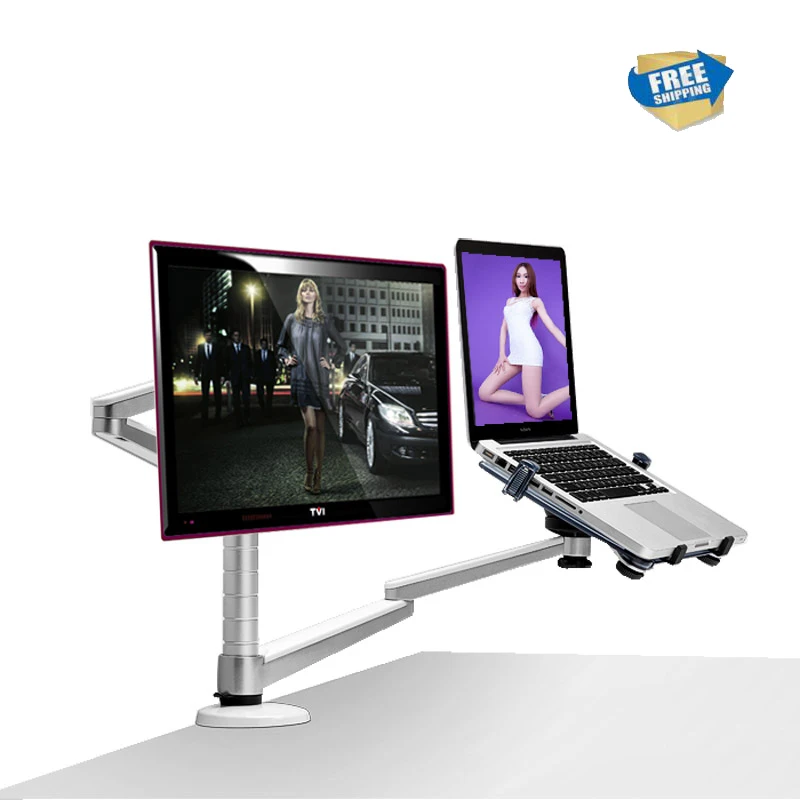 free shipping Multimedia Desktop Dual Arm for 25inch LCD Monior Holder+ Laptop Holder Stand Full Motion Dual Monitor Arm OA-7X
free shipping Multimedia Desktop Dual Arm for 25inch LCD Monior Holder+ Laptop Holder Stand Full Motion Dual Monitor Arm OA-7X
