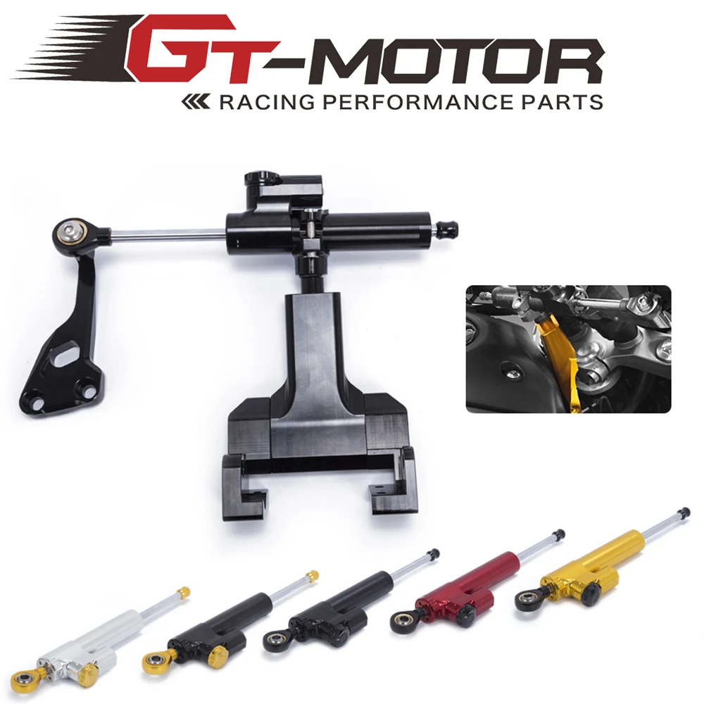 GT Motor -Full Set of Steering Damper Mounting Bracket Kit for YAMAHA MT-07 FZ-07 2014-2017
GT Motor -Full Set of Steering Damper Mounting Bracket Kit for YAMAHA MT-07 FZ-07 2014-2017