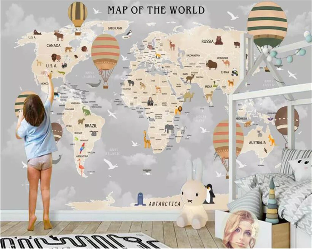 beibehang papel de parede 3d wallpaper animal map wallpaper wall 3d background wallpaper home decor wallpaper for walls in rolls
beibehang papel de parede 3d wallpaper animal map wallpaper wall 3d background wallpaper home decor wallpaper for walls in rolls