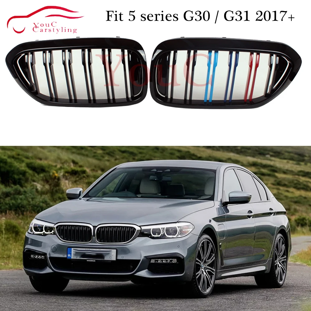 Решетка радиатора переднего бампера для BMW 5 серии G30 G31 Gloss M, трехцветный АБС-материал, передняя капота, решетка радиатора для гоночных автом...
Решетка радиатора переднего бампера для BMW 5 серии G30 G31 Gloss M, трехцветный АБС-материал, передняя капота, решетка радиатора для гоночных автом...