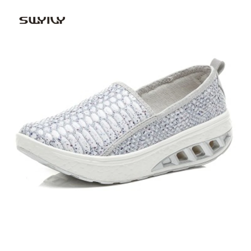 SWYIVY Women Slimming Shoes PU Glossy Wedge Swing Shoes 2018 New Large Size42 Outdoor Fitness Shoes Lose Weight Lady Toning Shoe
SWYIVY Women Slimming Shoes PU Glossy Wedge Swing Shoes 2018 New Large Size42 Outdoor Fitness Shoes Lose Weight Lady Toning Shoe