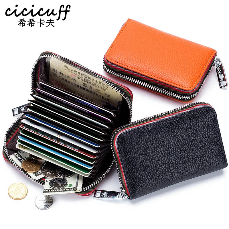 Кошелек для банковских карт CICICUFF, из натуральной кожи, для мужчин и женщин
Кошелек для банковских карт CICICUFF, из натуральной кожи, для мужчин и женщин