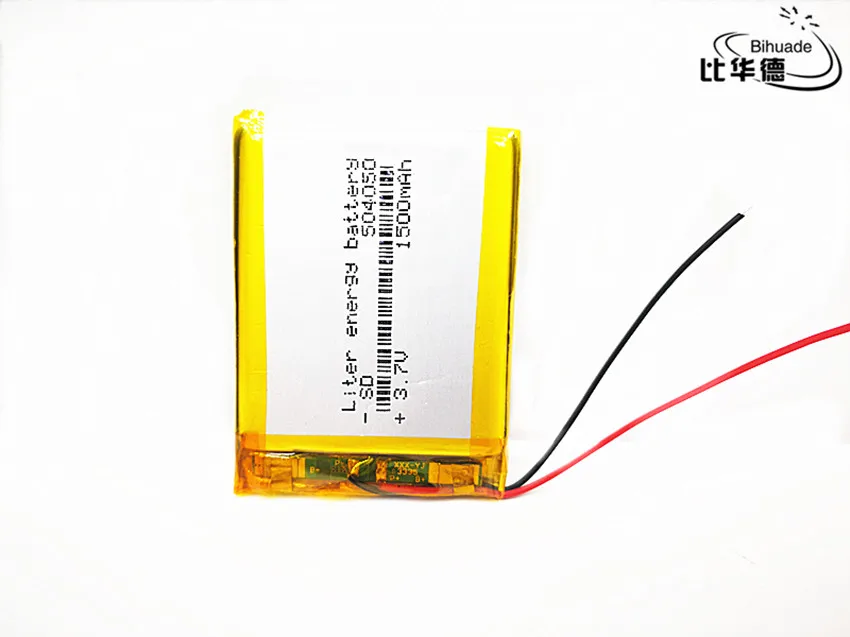 1/2/4 шт. литий-полимерные аккумуляторные батареи 3 7 в 1500 мАч для Mp3 Mp4 GPS PAD DVD |