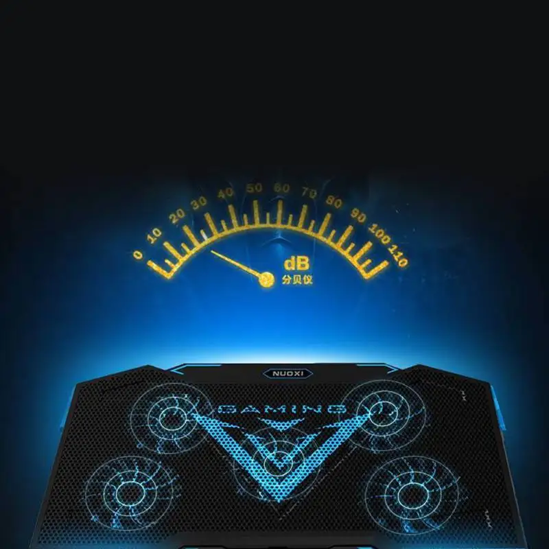 Cooling Pad For 15.6 17.3 18 19 Inch Notebook Multi-range Adjustable 5 Fans Gaming Laptop Cooling Pad USB Port Back Light
Cooling Pad For 15.6 17.3 18 19 Inch Notebook Multi-range Adjustable 5 Fans Gaming Laptop Cooling Pad USB Port Back Light