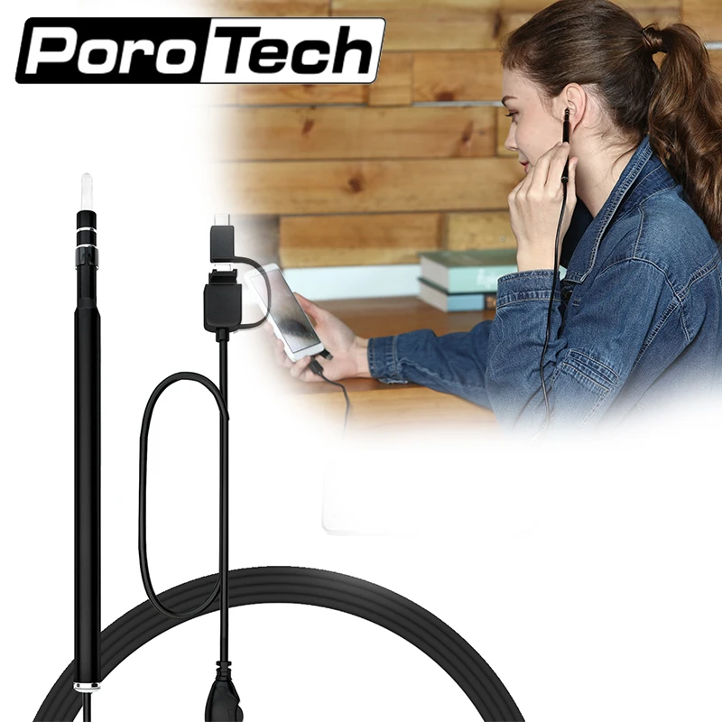I98 POMIACAM Ear-Wax Remover Cleaner Health Care Tools Otoscope Endoscope camera camera Earpick sticks cotton swab sticks
I98 POMIACAM Ear-Wax Remover Cleaner Health Care Tools Otoscope Endoscope camera camera Earpick sticks cotton swab sticks