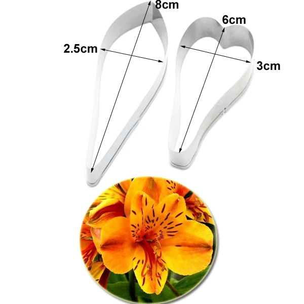 Lily Flower Veiner Fondant Silicone Mold Sugarcraft Textured Cake Mold Flower Silicone Cake Decorating DIY Cooking CS243
Lily Flower Veiner Fondant Silicone Mold Sugarcraft Textured Cake Mold Flower Silicone Cake Decorating DIY Cooking CS243