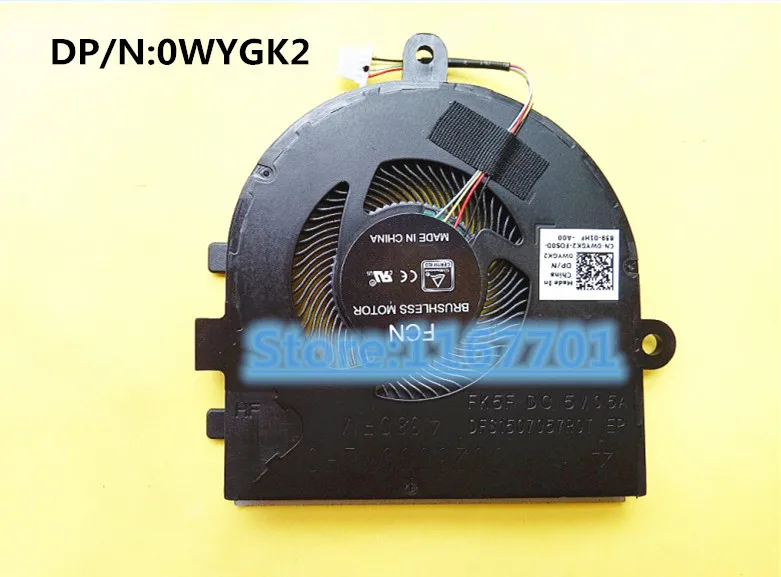 New Original Laptop/Notebook CPU Cooler Cooling Fan For Dell Latitude 3490 L3490 E3490 0WYGK2 NS65C06-17G13 DFS150705R0T-FK5F
New Original Laptop/Notebook CPU Cooler Cooling Fan For Dell Latitude 3490 L3490 E3490 0WYGK2 NS65C06-17G13 DFS150705R0T-FK5F
