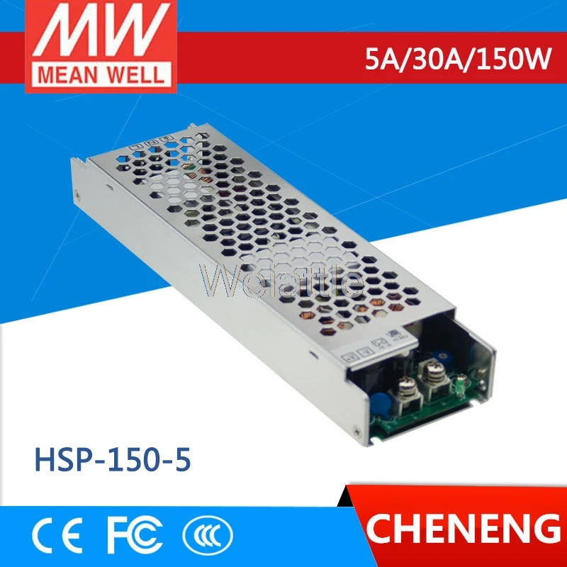 MEAN WELL оригинальный HSP-150-5 5 в 30A meanwell HSP-150 5 в 150 Вт одиночный выход с функцией PFC источник питания
MEAN WELL оригинальный HSP-150-5 5 в 30A meanwell HSP-150 5 в 150 Вт одиночный выход с функцией PFC источник питания