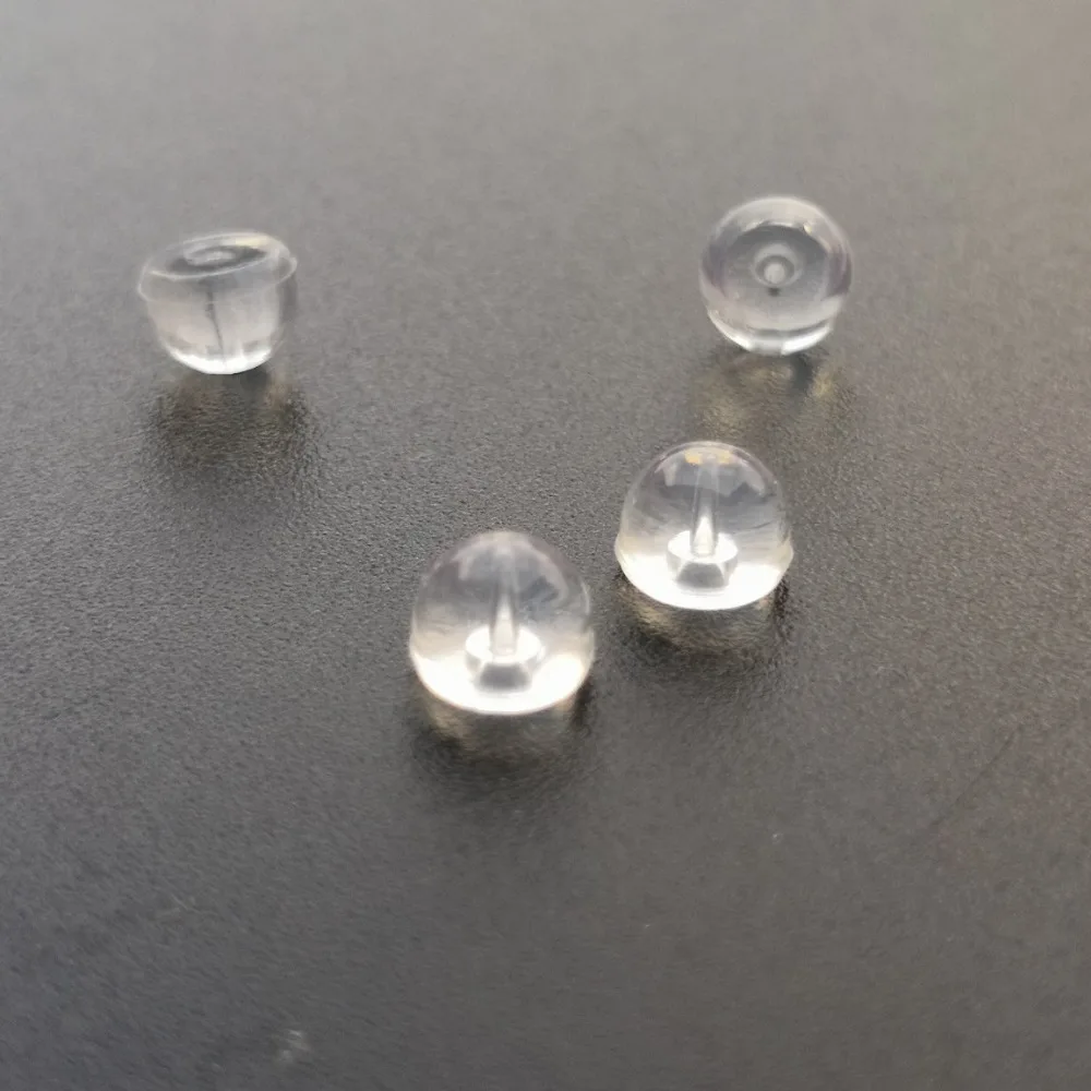 SEA MEW 50 PCS Transparent Silicone Earplugs Stud Earring Stopper DIY Earrings Accessories
SEA MEW 50 PCS Transparent Silicone Earplugs Stud Earring Stopper DIY Earrings Accessories