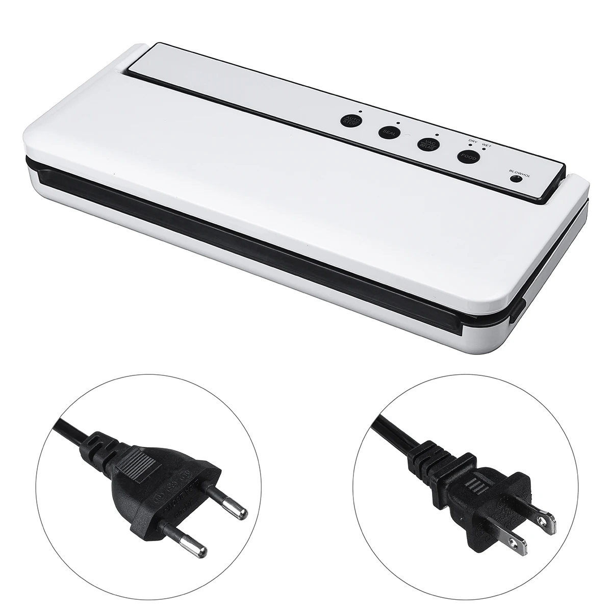 120W Automatic Vacuum Food Sealers Electric Vacuum Sealing Machine with 10pcs Bags Packer Sealing Vacuum Packaging Kitchen Tool
120W Automatic Vacuum Food Sealers Electric Vacuum Sealing Machine with 10pcs Bags Packer Sealing Vacuum Packaging Kitchen Tool