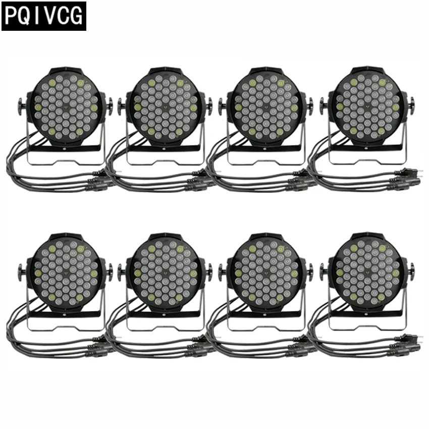 8pcs/ 54x3w rgbw led par lights dmx par led light flat par profession disco light
8pcs/ 54x3w rgbw led par lights dmx par led light flat par profession disco light