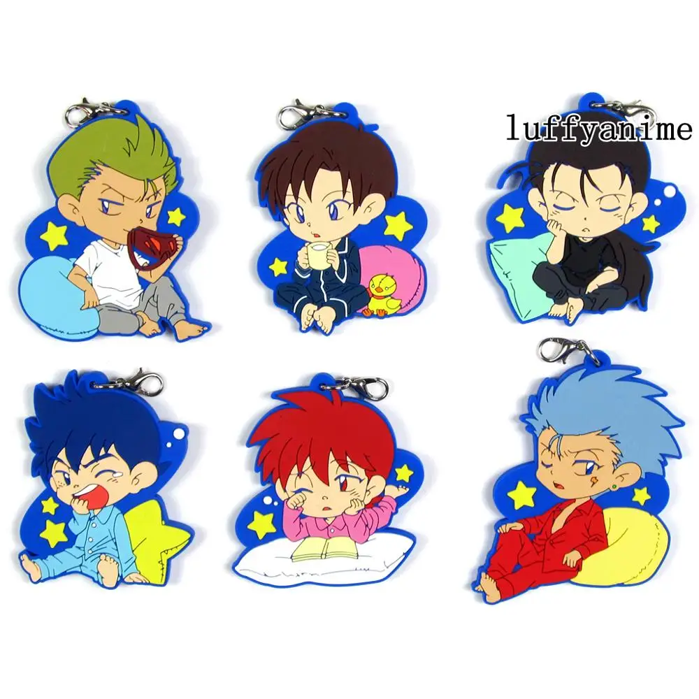 Bakusou Kyoudai Let's & Go!! Rubber Pendant Mascot Seiba Go Retsu TAKABA RYO Carlo Schmidt phone Strap chain ornaments Keychain
Bakusou Kyoudai Let's & Go!! Rubber Pendant Mascot Seiba Go Retsu TAKABA RYO Carlo Schmidt phone Strap chain ornaments Keychain