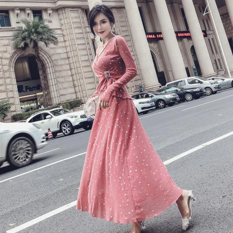 Mesh Streetwear Sequined Sexy Dress 2019 New Long Sleeve High Waist Two-piece Set Party Beach Dresses
Mesh Streetwear Sequined Sexy Dress 2019 New Long Sleeve High Waist Two-piece Set Party Beach Dresses