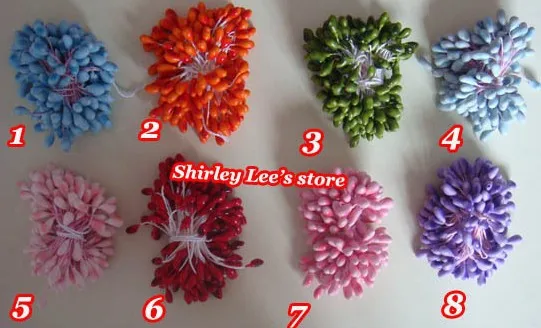 (360pcs/lot) 4-5mm multicolor floral stamen Pistil Flower Stamen DIY Artificial Flowers,9 Colors
(360pcs/lot) 4-5mm multicolor floral stamen Pistil Flower Stamen DIY Artificial Flowers,9 Colors