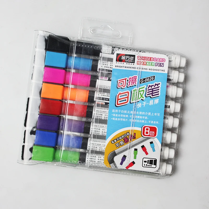 KNOW Whiteboard Marker Board Pen Quick-Drying Easy Erase Marker White Board Office & School Supplies
KNOW Whiteboard Marker Board Pen Quick-Drying Easy Erase Marker White Board Office & School Supplies