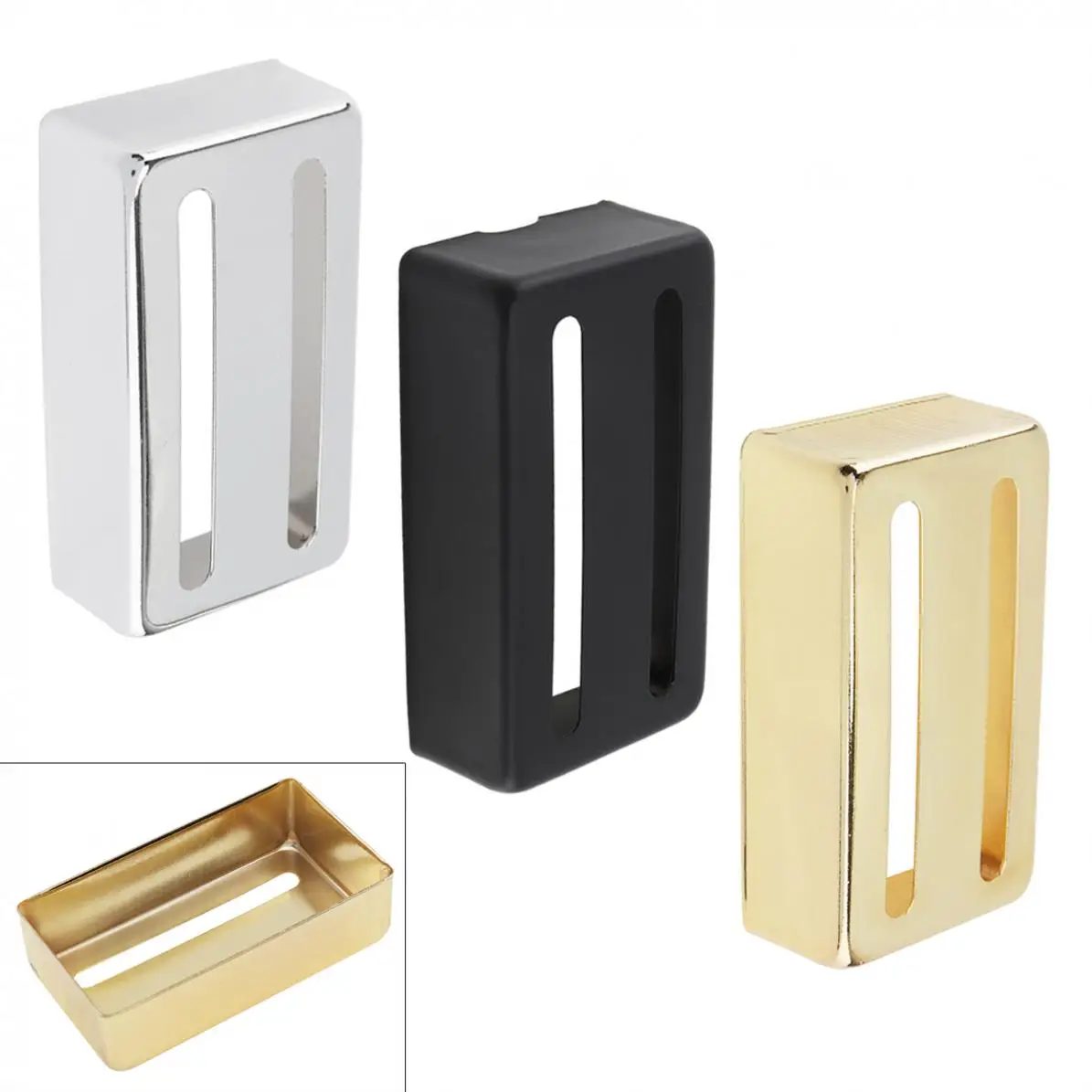 Electric Metal Guitar Humbucker Pickup Copper Cover 2-Line Type for 50/52mm LP Guitar
Electric Metal Guitar Humbucker Pickup Copper Cover 2-Line Type for 50/52mm LP Guitar