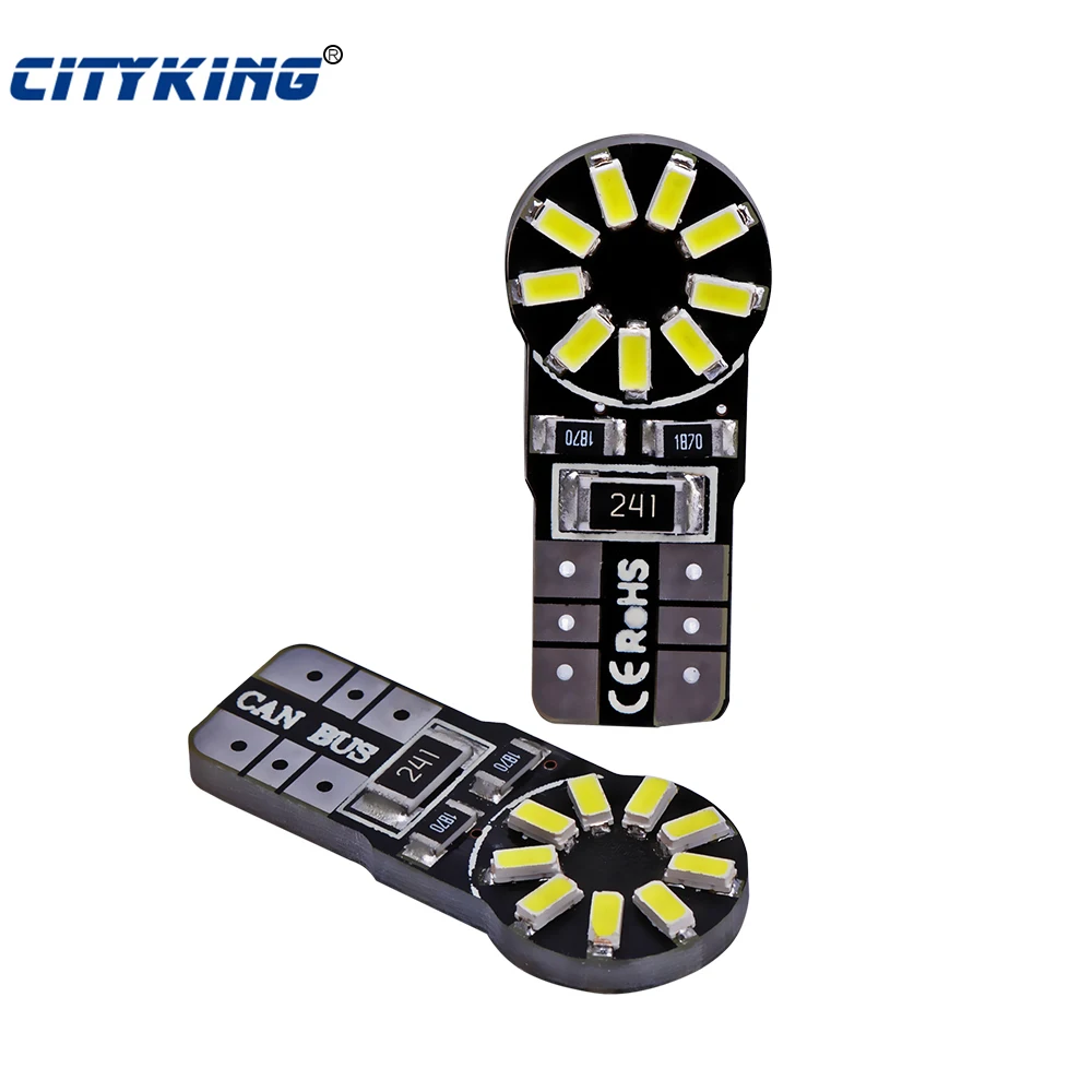500pcs/Lot t10 led canbus T10 18led 3014 smd LED No OBC Error 194 168 W5W T10 LED canbus Interior Instrument Light bulb lamp
500pcs/Lot t10 led canbus T10 18led 3014 smd LED No OBC Error 194 168 W5W T10 LED canbus Interior Instrument Light bulb lamp