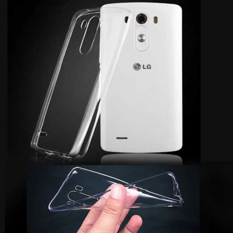 1 шт./лот ТПУ чехол Мягкий силиконовый 5.0 "дюйма для LG G3 MINI D728 ясно Цвет|silicone case|tpu