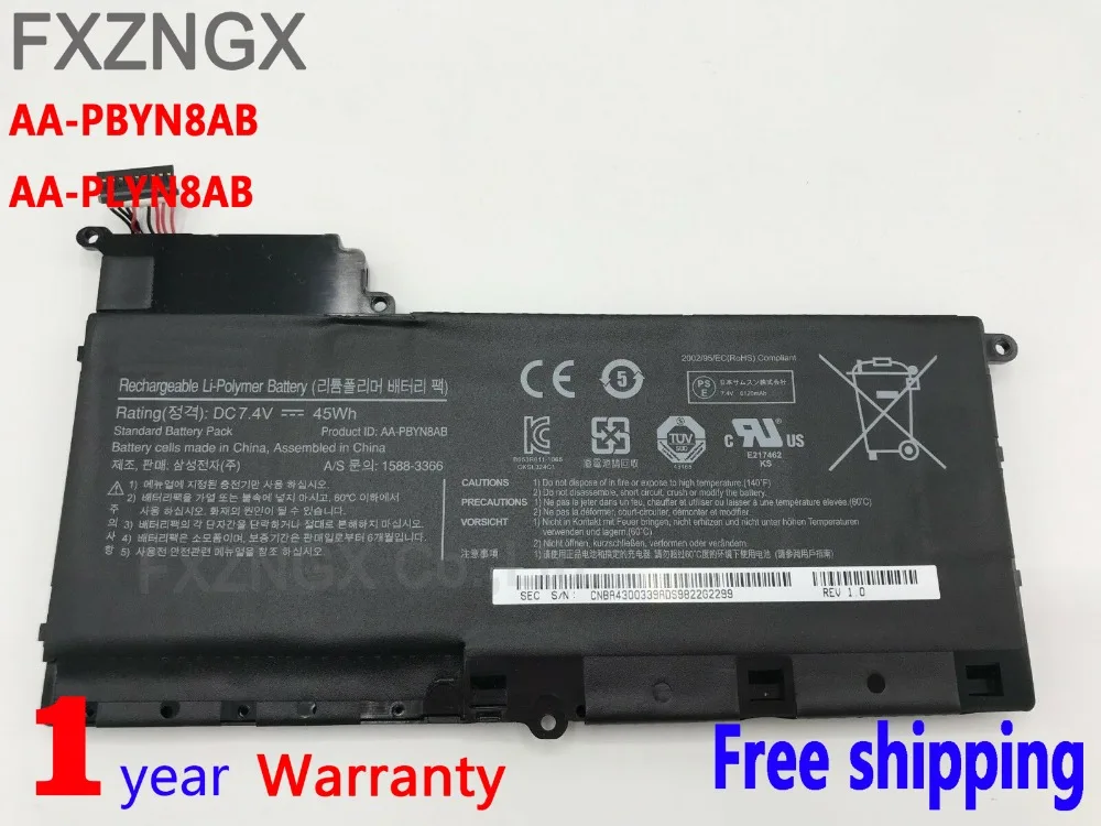 FXZNGX New AA-PBYN8AB Portable computer Laptop Battery For SAMSUNG NP520U4C NP530U4C NP530U4B NP530U4C NP535U4C Series
FXZNGX New AA-PBYN8AB Portable computer Laptop Battery For SAMSUNG NP520U4C NP530U4C NP530U4B NP530U4C NP535U4C Series
