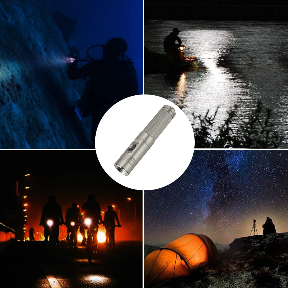 Professional Powerful led Waterproof Scuba Diving Flashlight Diver Light LED Underwater Torch Lamp Lanterna
Professional Powerful led Waterproof Scuba Diving Flashlight Diver Light LED Underwater Torch Lamp Lanterna