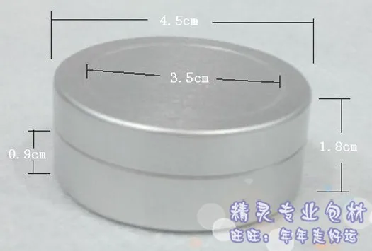 25g 25ml Aluminum Cosmetic Jar Container 100pcs/lot High Quality Makeup Container Factory Wholesale
25g 25ml Aluminum Cosmetic Jar Container 100pcs/lot High Quality Makeup Container Factory Wholesale
