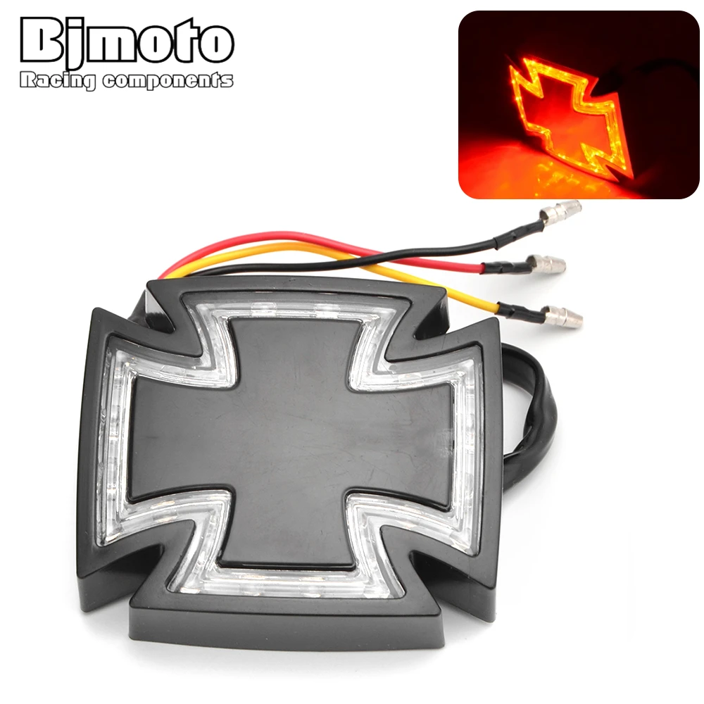 1PCS Motorcycle Cafe Racer LED Cross Brake Lamp Running License Plate Light Rear Tail Light For Davidsion Chopper Bobber
1PCS Motorcycle Cafe Racer LED Cross Brake Lamp Running License Plate Light Rear Tail Light For Davidsion Chopper Bobber