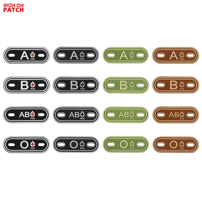 2 Pcs Army Tactical Negative Blood GROUP Positive A B AB O POS + - Blood Type PATCH ID Tag BADGE Appliques
2 Pcs Army Tactical Negative Blood GROUP Positive A B AB O POS + - Blood Type PATCH ID Tag BADGE Appliques