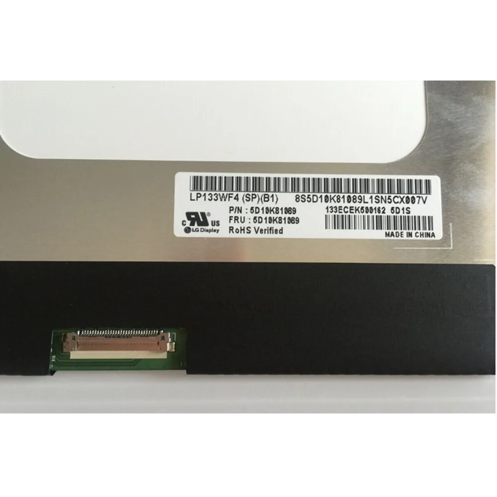 ЖК-экран LP133WF4 (SP)(B1) IPS eDP 30-контактный FHD 1920X1080 для ноутбука, матовая панель LP133WF4-SPB1 NTSC LP133WF4 SPB1, замена
ЖК-экран LP133WF4 (SP)(B1) IPS eDP 30-контактный FHD 1920X1080 для ноутбука, матовая панель LP133WF4-SPB1 NTSC LP133WF4 SPB1, замена