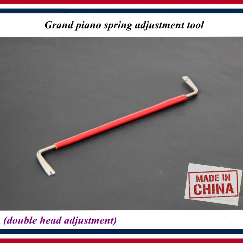 Piano tuning tools accessories - Grand piano spring adjustment tool (double head adjustment) - Piano parts
Piano tuning tools accessories - Grand piano spring adjustment tool (double head adjustment) - Piano parts